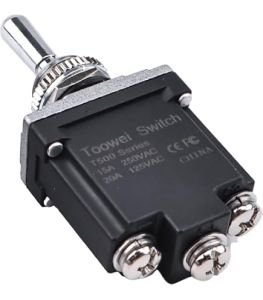 3 PIN RETURNABLE TOGGLE SWITCH GENIE